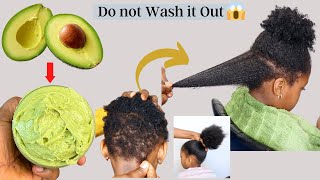 Do Not Wash Out .😳 Use this For Extreme Hair Growth and Thickness.