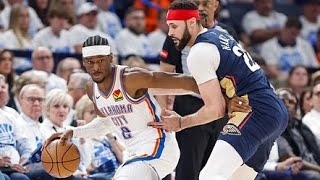 New Orleans Pelicans vs Oklahoma City Thunder -  Game 1 Highlights |April 21, 20