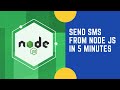 Send SMS From Node JS  using Twolio  API