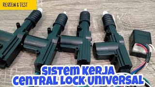 Review & Test Cara Kerja Central Lock Universal