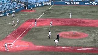 12'秋：東都大学野球　東洋大対亜大一回戦