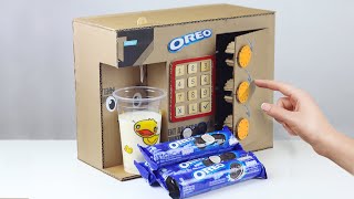 Build Amazing DIY OREO and Fresh Milk Vending Machine With 3 Password