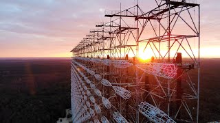 Climbing a Radioactive Duga Radar in Chernobyl