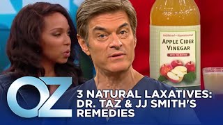 3 Natural Laxatives to Reset Digestion: Dr. Taz \u0026 JJ Smith's Remedies | Oz Health