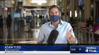 NBC4 New Security Checkpoints at Reagan National Airport