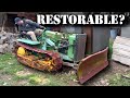 Could this be RESTORED? Abandoned for decades… a 1953 John Deere!