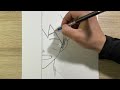 how to draw boruto half face step by step – easy anime drawing tutorial