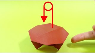 動く折り紙「くるりんちゃぶ台（円形タイプ）Action Origami \