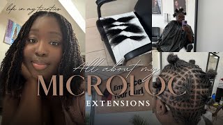 I got microlocs…AGAIN | All about my microlocs extensions,  installation, maintenance, cost + more