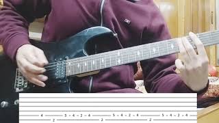 Sadda Haq electric guitar lesson - with tabs