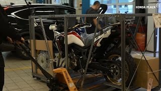 Honda Plaza TV- #16 (UNBOXING nowej Hondy Africa Twin CRF1000L 2015)