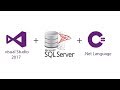 Create Database and Table in SQL Server Management Studio without Query