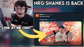 Shanks OFFICIALLY JOINED NRG (HE IS BACK!)