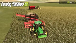 $20 Million Bank and 4k Cows Challenge US Flatlands #47 | FS 25 | Farming Simulator 25 Time Lapse |