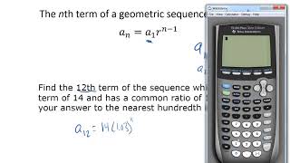 Algebra 2 Introduction to Geometric Sequences