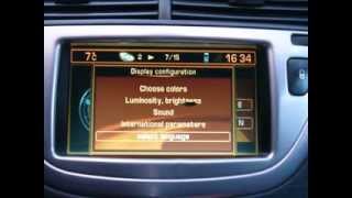 Peugeot 607 RT3 Navi language change / Смяна на езика на навигационния дисплей