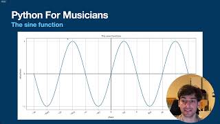 Lesson 2 - The Sine Function - Python for Musicians