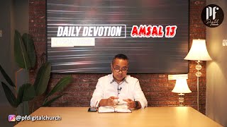 PF DAILY DEVOTION - Amsal 13