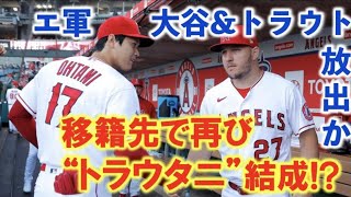 【球界激震】大谷の移籍先にトラウトも移籍？衝撃の“トレード容認報道”の真相とは？【大谷翔平】