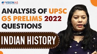 Analysis of UPSC Civil Services GS Prelims 2022 Questions | Indian History