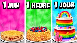 1 minute vs 1 heure vs 1 jour Gâteau par VANZAI CUISINE
