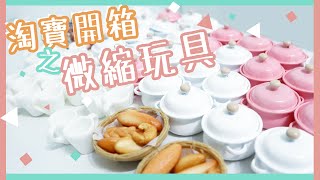 【淘寶開箱】超迷你廚具？像真度100% | 微縮玩具 | 娃娃屋配件 | 迷你食玩 | 每天只做一件事VLOG #26 | 艾菲 IVY