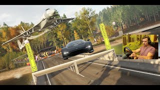 Показательные заезды Forza Horizon 4  - гонка с самолетом