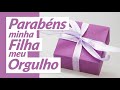 TELEMENSAGEM DE VOZ / ANIVERSARIO FILHA VOZ FEMININA