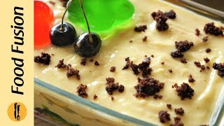 Fruit Custard Trifle Recipe By Food Fusion (Eid Special Recipe)