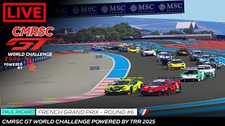 Live l Round 6 l French Grand Prix l CMRSC GT World Challenge 2025