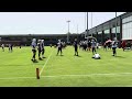 auburn fall camp dl drills practice 2