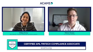 Make Change Happen Fast - CAFCA (Certified AML FinTech Compliance Associate)