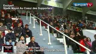 Rugby Final H Cup RC Toulon vs Clermont 1ère Mi-Temps Stade Mayol Live TV Sports 2013