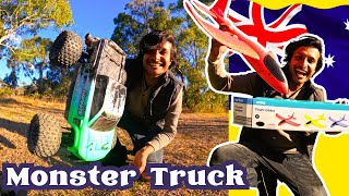 මෙහෙන් අරන් පැද්ද Monster Truck එක😍 | Australia Sinhala video