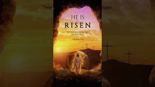 Happy Easter - He Is Risen 🙏#easter #christianshorts