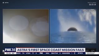 Astra's first Space Coast mission fails