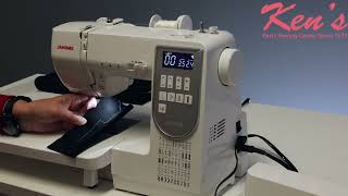 Janome HD5050 Sewing Machine Tutorial by Ken's Sewing Center in Muscle Shoals, AL