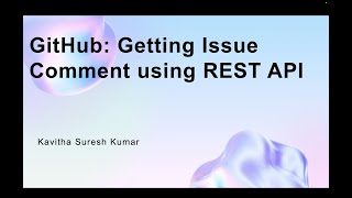 GitHub: Getting Issue Comment using REST API