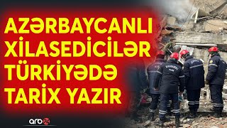 Azərbaycanın xilasedicilərinin qəhrəmanlığı: Dağıntılar altından azyaşlılar çıxarıldı