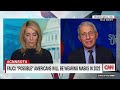 Will Americans still be wearing masks in 2022? Dr. Fauci says it’s possible