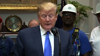 Trump says America must win race to build 5G