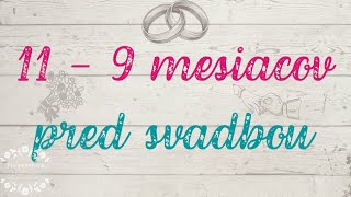 Organizácia svadby - Čo robiť 11-9 mesiacov pred svadbu