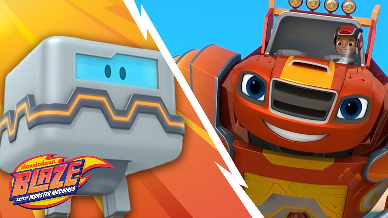 Blaze Vs Wrecking Robots | Robot Power | Blaze And The Monster Machines ...