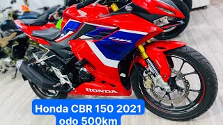 Honda CBR 150 2021 odo chỉ 500m vừa đập thùng tại hãng | Tài moto gò vấp 0908865346