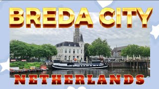 Discovering the city of Breda in one day, the Netherlands.