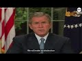 September 11, 2001 Former President George W. Bush addresses the nation  ABC News