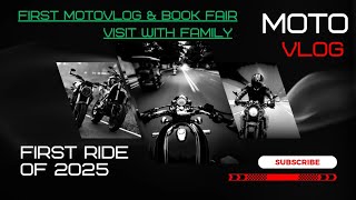 Sunday Night Ride \u0026 Bardhaman bookfair Visit with Family #rider #motovlog #sundayride #nightride