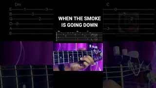 Scorpions - When The Smoke Is Going Down (Tabs Intro Guitar) (Guitar Fingerstyle Tutorial)