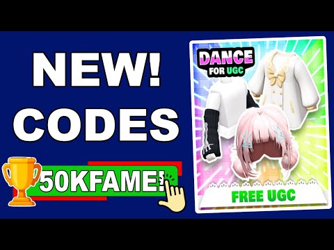 NEW ALL WORKING DANCE FOR UGC CODES 2024 – ROBLOX DANCE FOR UGC CODES