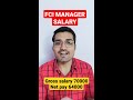 latest update fci manager recruitment 2022 fci manager salary update fci manager exam shorts